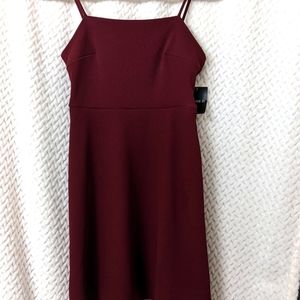 NWT Forever 21 Maroon Dress